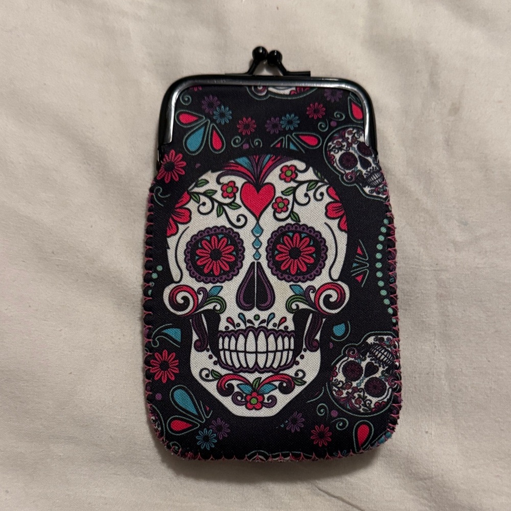 Sugar Skull Coin bag